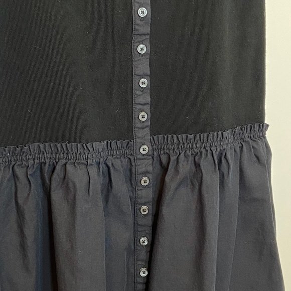 Gap Black and Navy Blue Cotton Dress - Picture 4 of 7